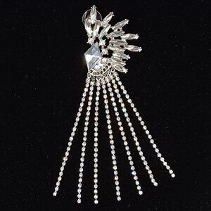 Akira rhinestone chandelier earrings